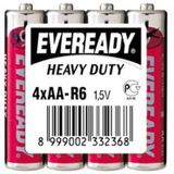 Energizer (C12-0038/0812) Eveready Çinko Karbon AA Kalem Pil 4Lü Shrink