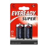 Energizer (C4-3606/5729) Eveready Süper Çinko Karbon Orta C Pil 2Li Blister