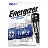 Energizer E92 Ultimate Lityum Aaa Ince Kalem Pil 2Li Paket