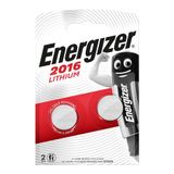 Energizer Lithium CR2016 2'li Düğme Pil