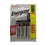 Energizer Max Alkaline AAA İnce Pil (4+1)