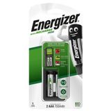 Energizer Mini Şarj Cihazı + 700 mAh AAA 2'li Şarj Edilebilir Pil