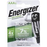 Energizer Şarjlı 700 Mah 2'li İnce Pil