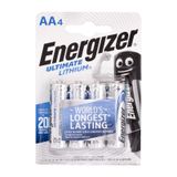 Energizer Ultimate AA Size Lithium Kalem Pil 4'Lü Blister