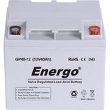 Energo Energo® GP40-12 12 Volt 40 Ah Bakımsız Kuru Akü
