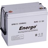 Energo Energo® GP80-12 12 Volt 80 Ah Bakımsız Kuru Akü
