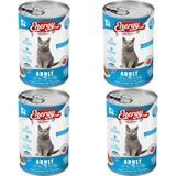 Energy 4x400 gr Ton Balıklı Yetişkin Kedi Maması