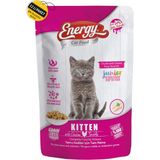 Energy 85 Gram 12 Adet Tavuklu Islak Yavru Kedi Maması