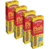 Energy Ballı Muhabbet Kuşu Krakeri-4 Adet-400 Gram-12 Kraker