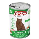 Energy Cat Food Somonlu Kısırlaştırılmış Islak 400 gr Kedi Maması
