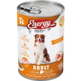 Energy Kuzu Etli Yetişkin 5x415 gr Islak Köpek Maması Konserve