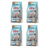 Energy Marsilya Sabunu Kokulu İnce Taneli Topaklaşan Bentonit Kedi Kumu 4 x 5 Paket= 20 Litre