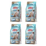 Energy Marsilya Sabunu Kokulu İnce Taneli Topaklaşan Bentonit Kedi Kumu 4 x10 Paket= 40 Litre