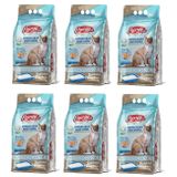 Energy Marsilya Sabunu Kokulu İnce Taneli Topaklaşan Bentonit Kedi Kumu 6 x10 Paket= 60 Litre