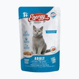 Energy Somonlu Yetişkin Yaş Kedi Maması - 85 G