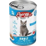 Energy Ton Balıklı 72x400 gr Yetişkin Konserve Kedi Maması