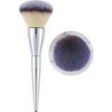 ENERGY Toz Fırçası Gevşek Preslenmiş Toz Fondöten Airbrush Poreless, Kusursuz Uygulama Premium Vegan Yumuşak Kıllar Kabarık Yüz Fırçası için Büyük Makyaj Fırçası