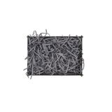 Enerji ambalaj Siyah Kırpık Z Zigzag Pelur Kırpıntı Kağıt 100 Gram Süs Dolgu Malzemesi Black Paper
