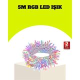 Enerji Tasarruflu Faf Kablo 5 M 50 LED Dekor Işık