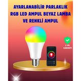 Enerji Verimli Akıllı Led Ampul, Uzaktan Kontrol Özellikli P198580s6853