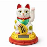 Enerjili Sallanan Şans Kedisi - Maneki Neko Alk4520