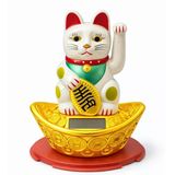 Enerjili Sallanan Şans Kedisi - Maneki Neko Alk4522