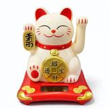 Enerjili Sallanan Şans Kedisi - Maneki Neko Alk4523