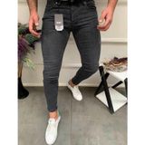 Enerjin 1975 Original Slim Fit Gri Jeans-4094T
