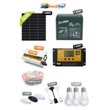 EnerjiStar Güneş enerji sistemi 500w güç 50w panel 24ah jel akü 3 lambayı 10 saat çalıştırır.