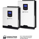 Enerjitem 1000WATT 1kw, 1 Kva 12VOLT Tam Sinus Akıllı Mppt Inverter