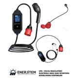 Enerjitem 11 Kw Elektrikli Araç Taşınabilir Şarj İstasyonu