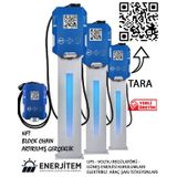 Enerjitem 11 KW Işıklı Elektrikli Araç Şarj İstasyonu