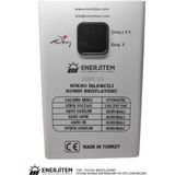 Enerjitem Kombi Regülatörü Mikro Işlemcili Kombi Voltaj Regülatörü 1500VA ENERJITEMK1500VA - Koyu Gri