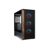 Enermax K3 AIR 3x120mm ARGB Fan Mesh Temperli Cam USB 3.2 EB750-C 750W 80+ Bronze Mid Tower ATX Kasa