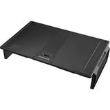Enermax Tankstand-Df Çift Fonksiyonlu Katlanabilir Monitör ve Laptop Standı (EMS004) - Siyah - 1