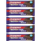 Enervit Dark Chocolate Low Sugar Bitter Çikolatalı Proteın Bar 60 gr x 5 Adet - 55 gr