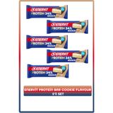 ENERVİT Enervit %34 Protein Bar Kurabiye Aromalı – 5’li Düşük Şekerli Glutensiz Atıştırmalık Seti