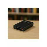 Enerx ENR-P1025DC 10.000 mAh 2.1 Amper LED Göstergeli Siyah Powerbank