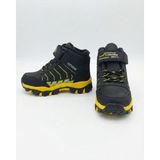 Enes Ayakkabıcılık Erkek Çocuk Outdoor Trekking Kışlık Bağcıklı Cırtlı Spor Bot - Çok Renkli