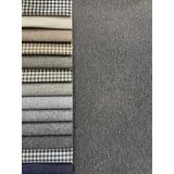Enesar Home Gri-Siyah Döşemelik Keten Kumaş Premium Dokuma 9955 100 x 140 cm