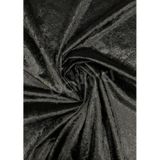 Enesar Home Parlak Kadife Siyah Kumaş Döşemelik Kumaş (Likrasız & Astarlı) 100 x 140 cm