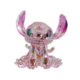 Enesco FACETS Disney Lilo ve Stitch Melek Figürü 7.6 cm, Pembe Polyresin Koleksiyon