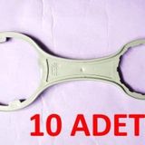 Enessu Filtre Kabı Açma Anahtar Su Arıtma Cihazı Için 10 Adet Anahtar (Filtre Kabı ve Membran Kabı)