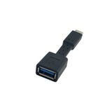 ENET 7 cm USB Type-C Erkek - USB 3.0 Dişi OTG Adaptör Kablosu, Yüksek Hızlı Veri Aktarım ve OTG Dönüştürücü