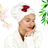 Enex Life Saç Kurulama Havlusu Banyo Duş Bonesi - 1 Adet Banyo Havlusu, 1 Adet El Havlusu, 1 Adet Yüz Havlusu - Kırmızı