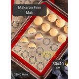 Enfa Fırınlanabilir Yıkanabilir Kendinden Yağlı Silikon Pişirme Matı - 40X30