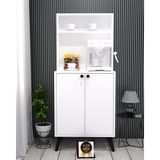 Enfa Store Carıno 2MDF Kahve Köşesi,mutfak Dolabı,çok Amaçlı Dolap - Beyaz