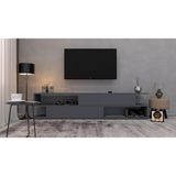 Enfa Store Modern 3 Tv ÜNITESI,Mdf,tv Sehpa - Gri - GRİ 9