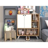 Enfa Store Molto 2 Çok Amaçlı DOLAP, Mdf,çocuk Dolabı,mutfak Dolabı,banyo Dolabı - Beyaz - Ceviz