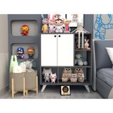 Enfa Store Molto 2 Çok Amaçlı DOLAP, Mdf,çocuk Dolabı,mutfak Dolabı,banyo Dolabı - Beyaz - Gri